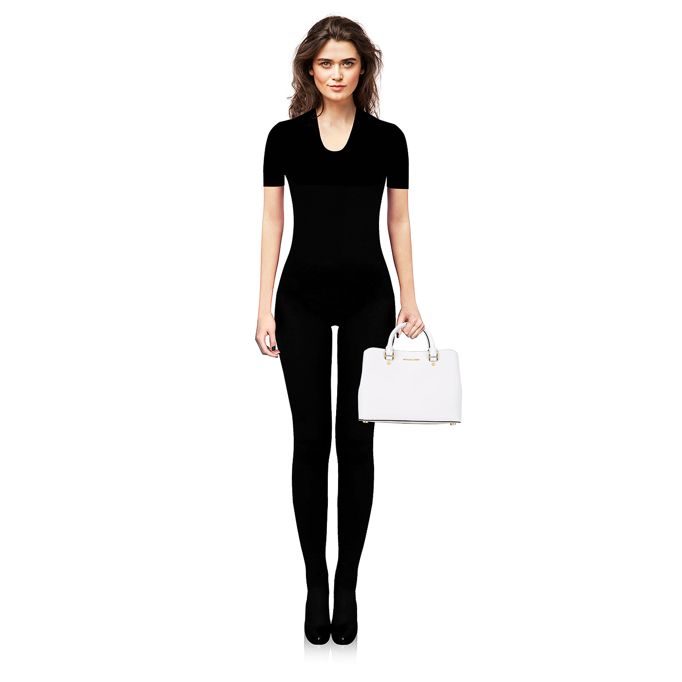 Женская кожаная сумка Michael Kors Savannah