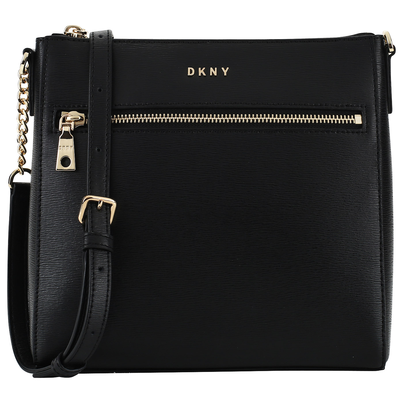 DKNY Черная сумочка на молнии