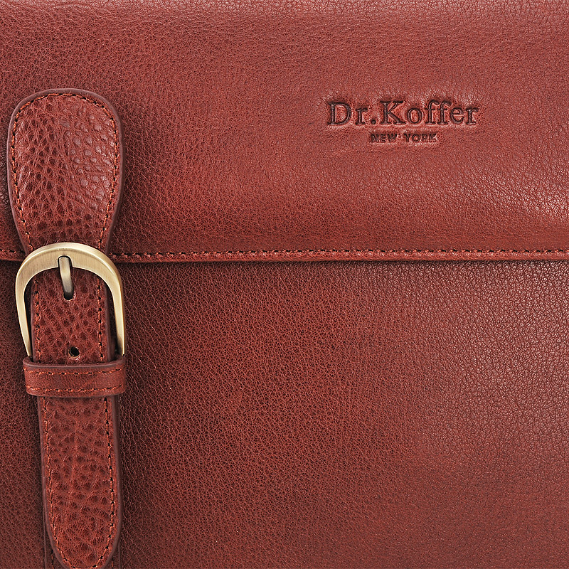 Мужской кожаный портфель Dr. Koffer 