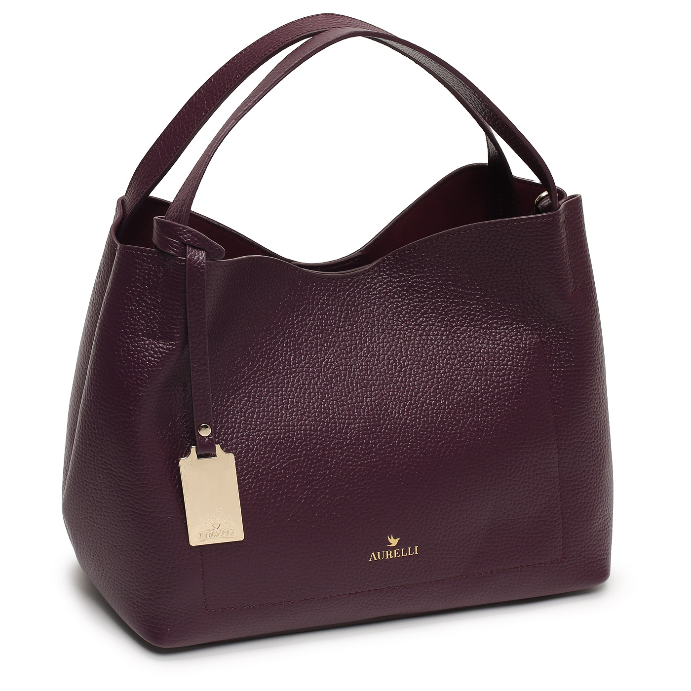 Кожаная сумка Aurelli Pad