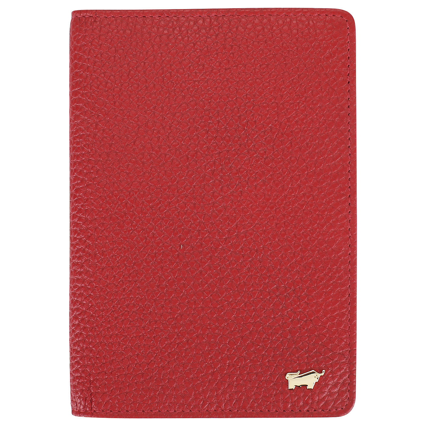 Braun Buffel Красная обложка для паспорта