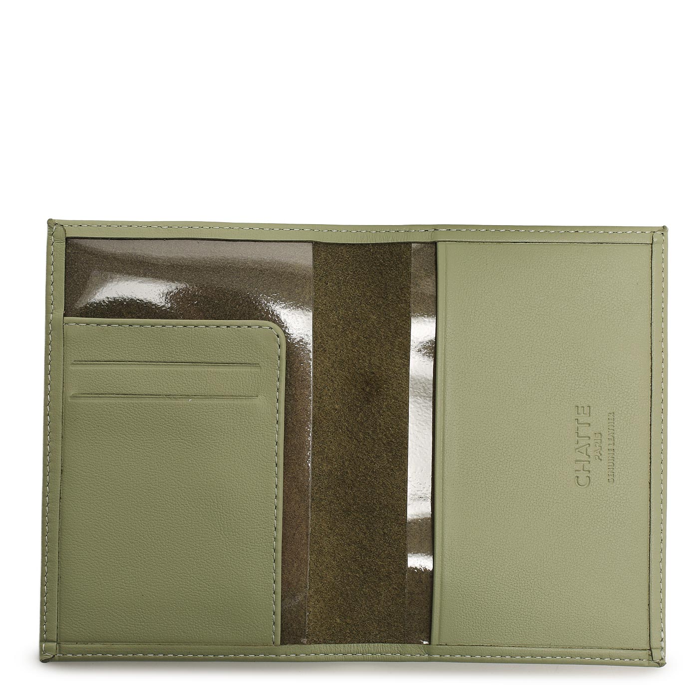 Кожаная обложка для паспорта Chatte Lion