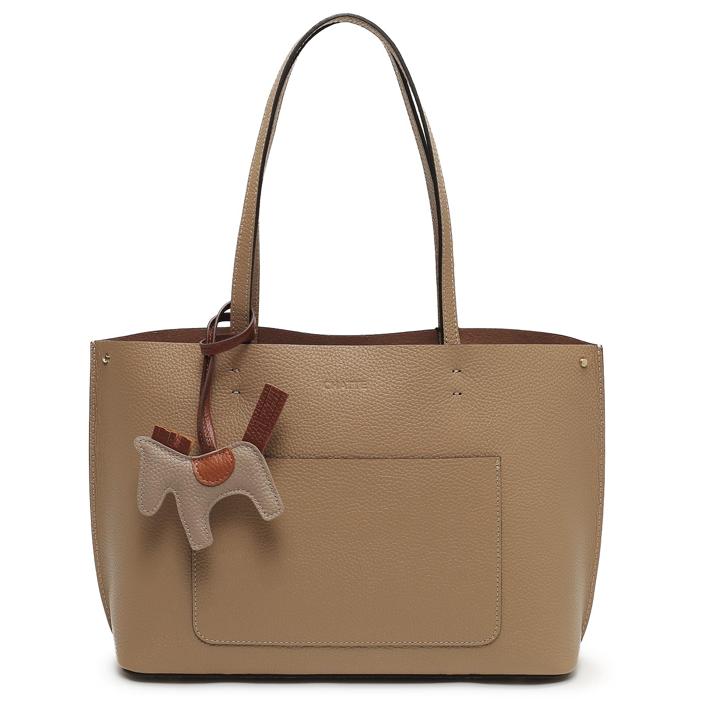 Кожаный брелок Chatte Marseille