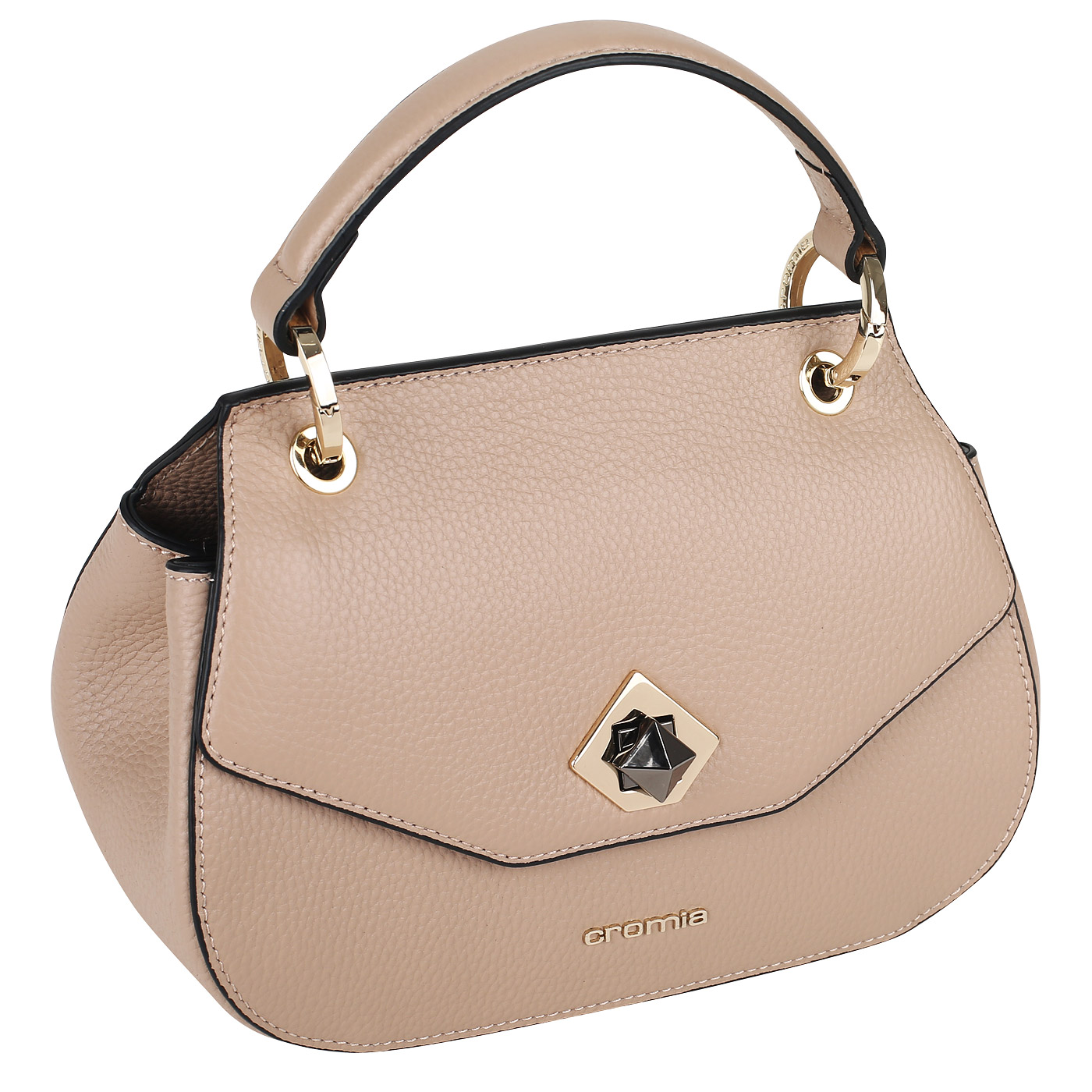 Зернистая сумка с плечевым ремешком Cromia Mina
