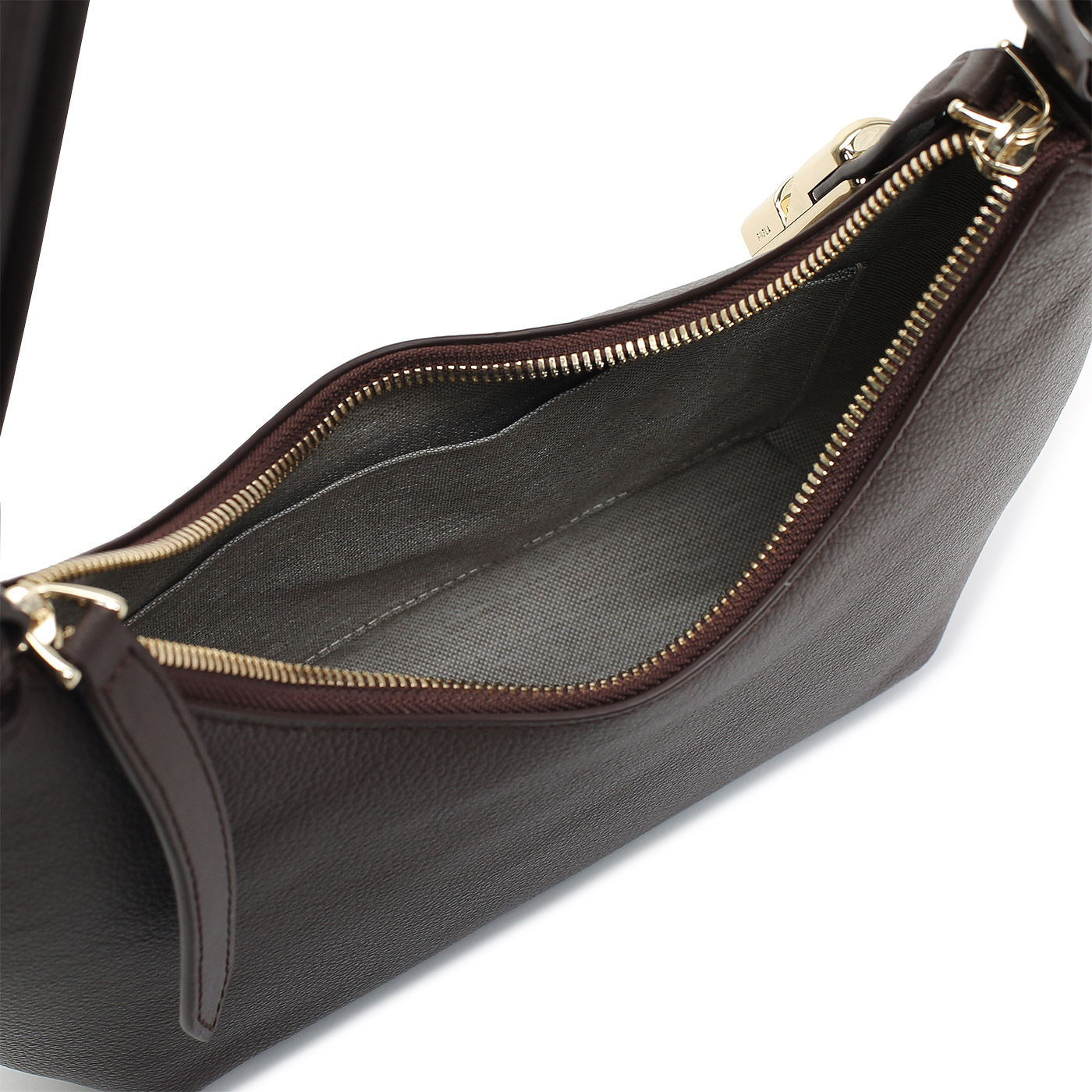 Кожаная сумка через плечо Furla Goccia