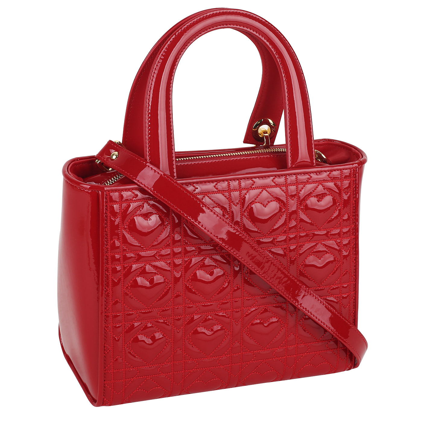 Кожаная сумка Valentino Orlandi Renne Shine