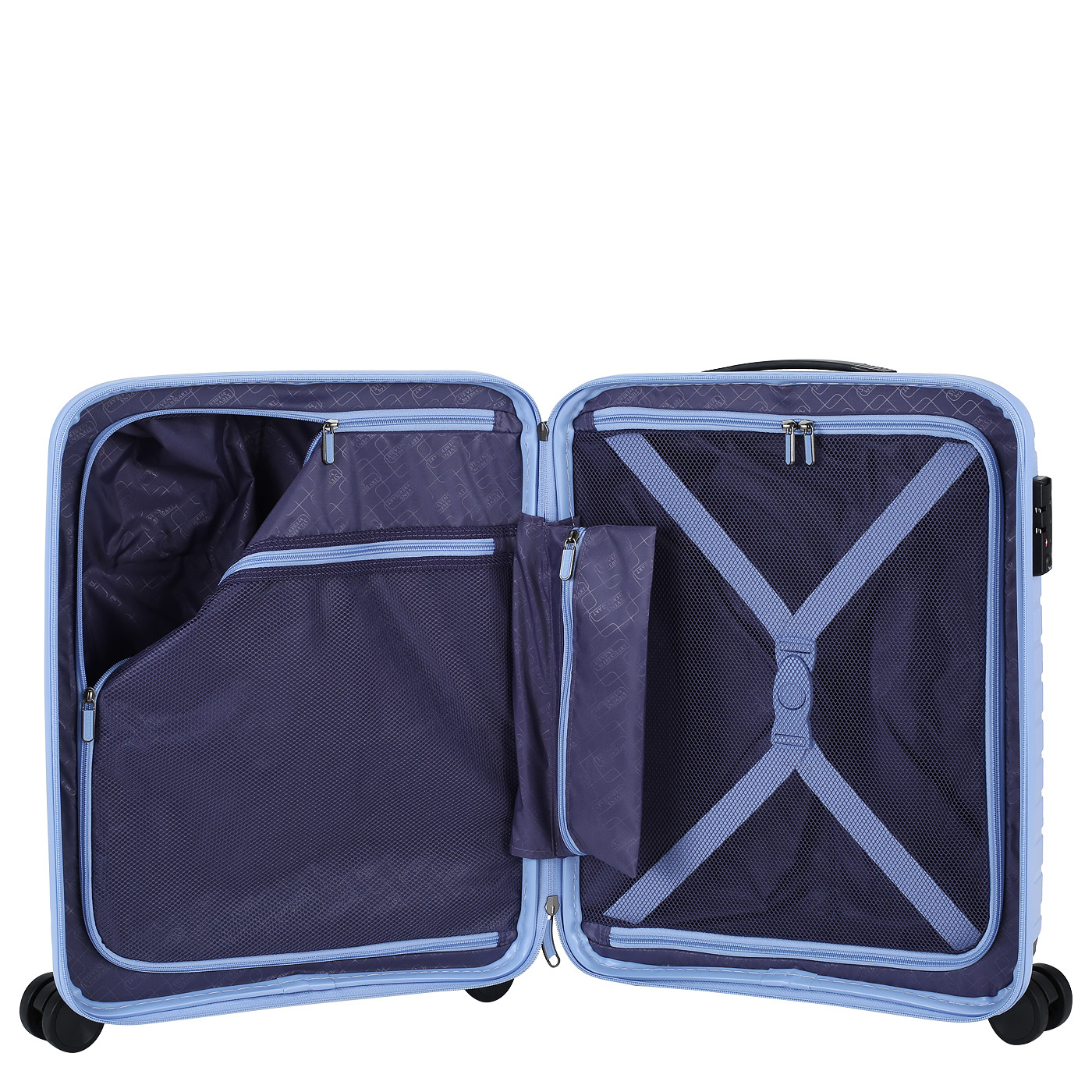 Чемодан для ручной клади из полипропилена Stevens Bubble