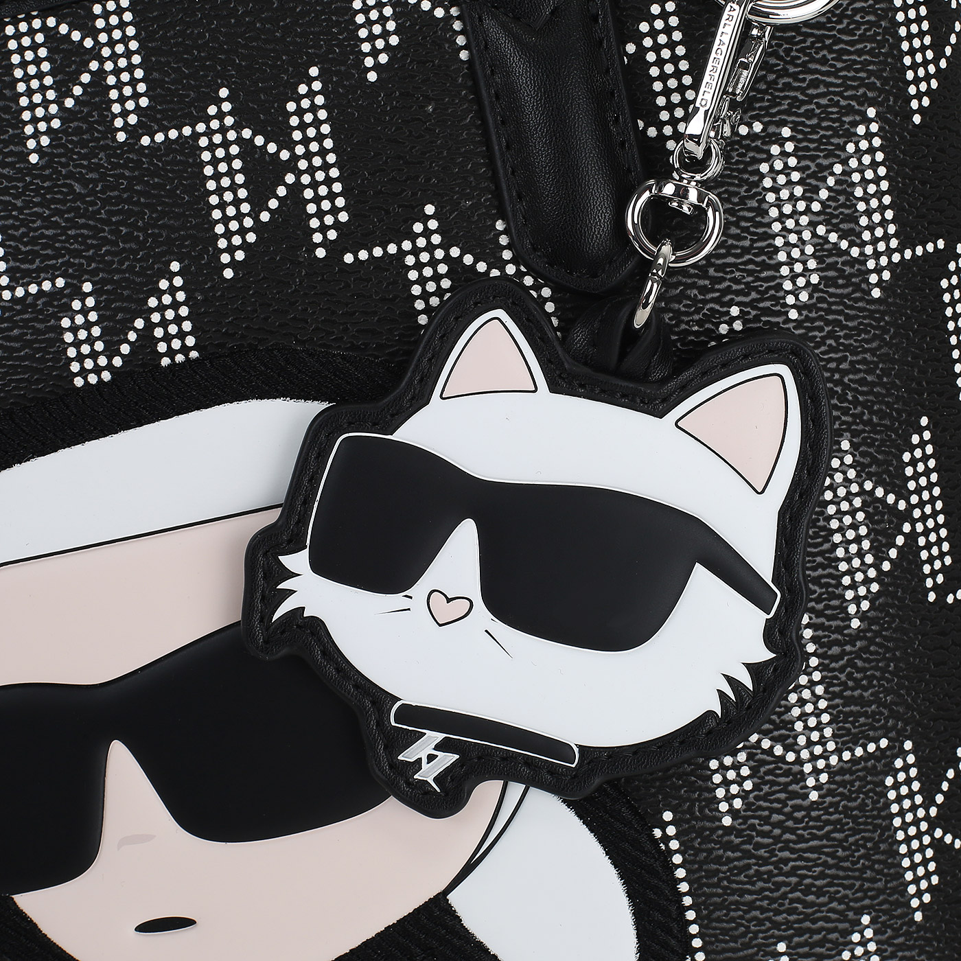 Сумка с принтом Karl Lagerfeld Ikonik 2.0