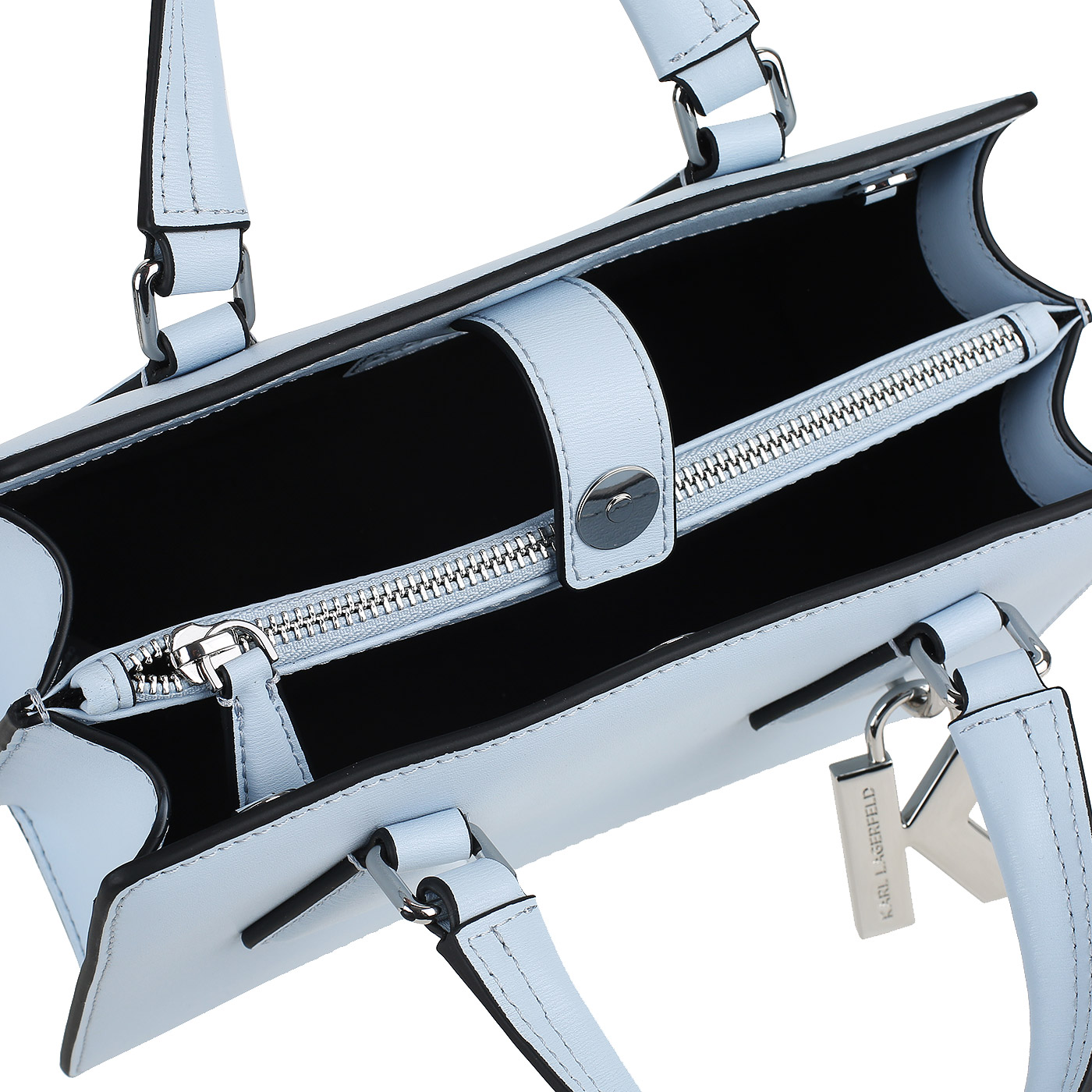 Кожаная сумка Karl Lagerfeld Lock