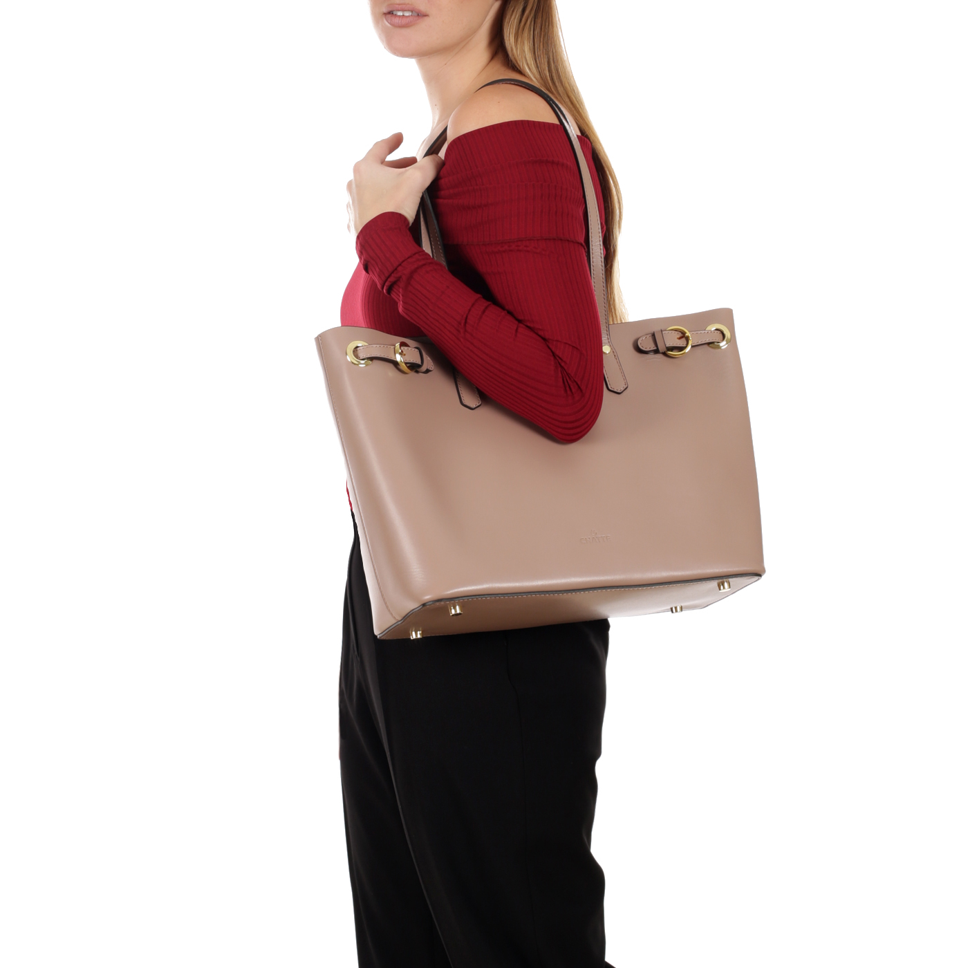 Кожаная сумка Chatte Marseille