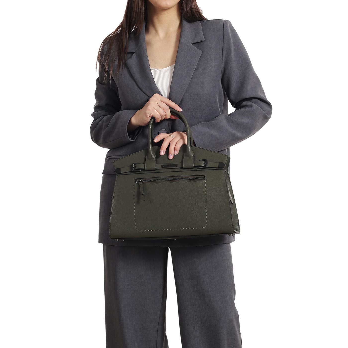 Кожаная сумка Cromia Alexandra