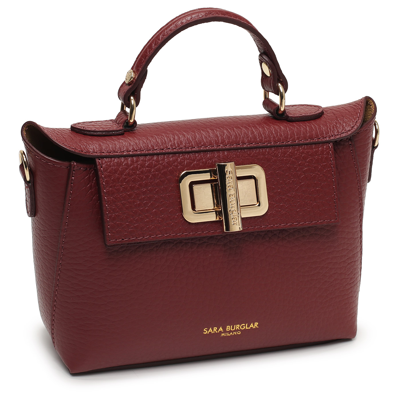 Кожаная сумка Sara Burglar Arianna Safari