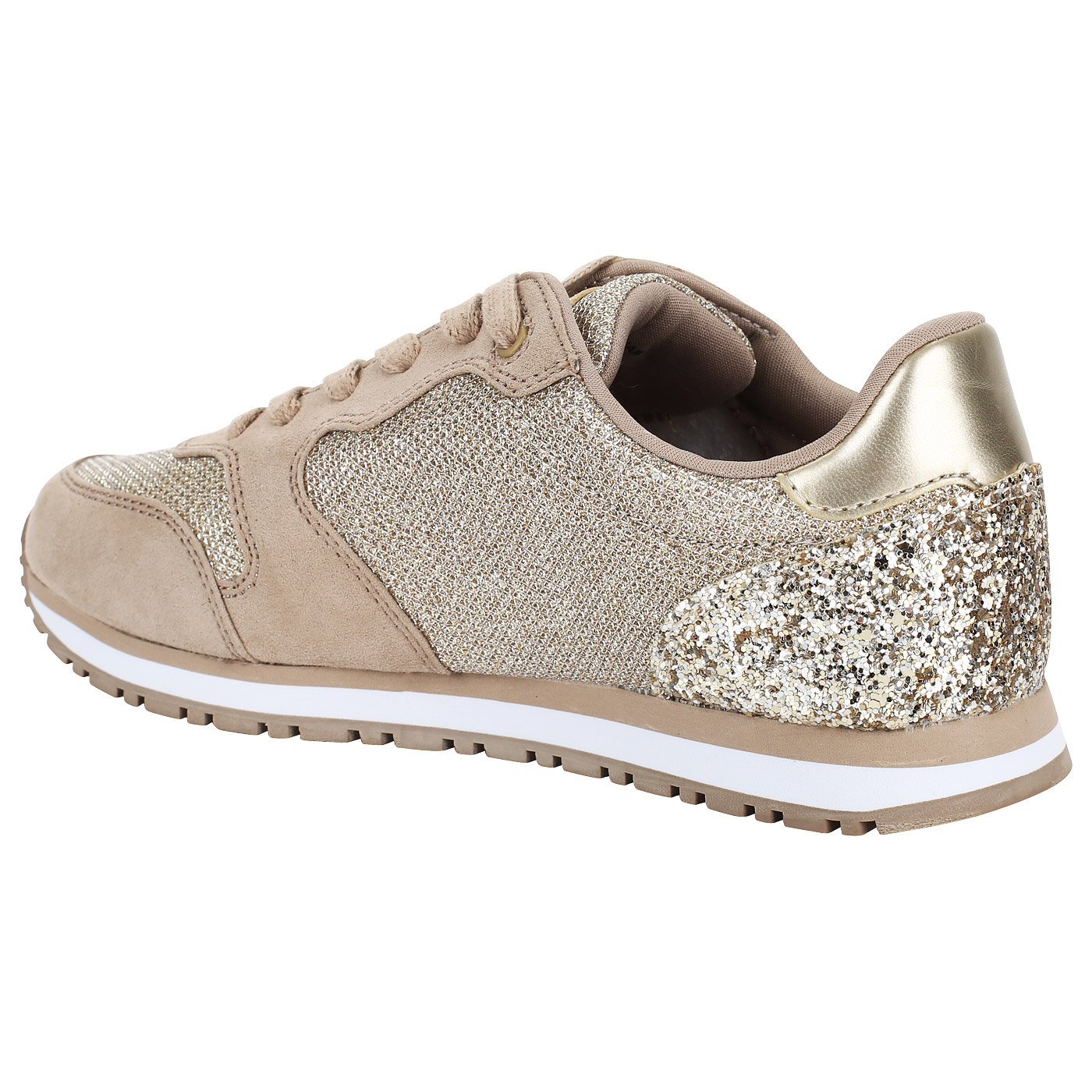 Женские комбинированные кроссовки Guess Johnny