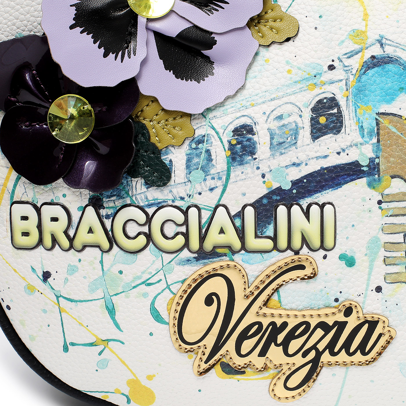 Сумка с ручкой Braccialini Cartoline