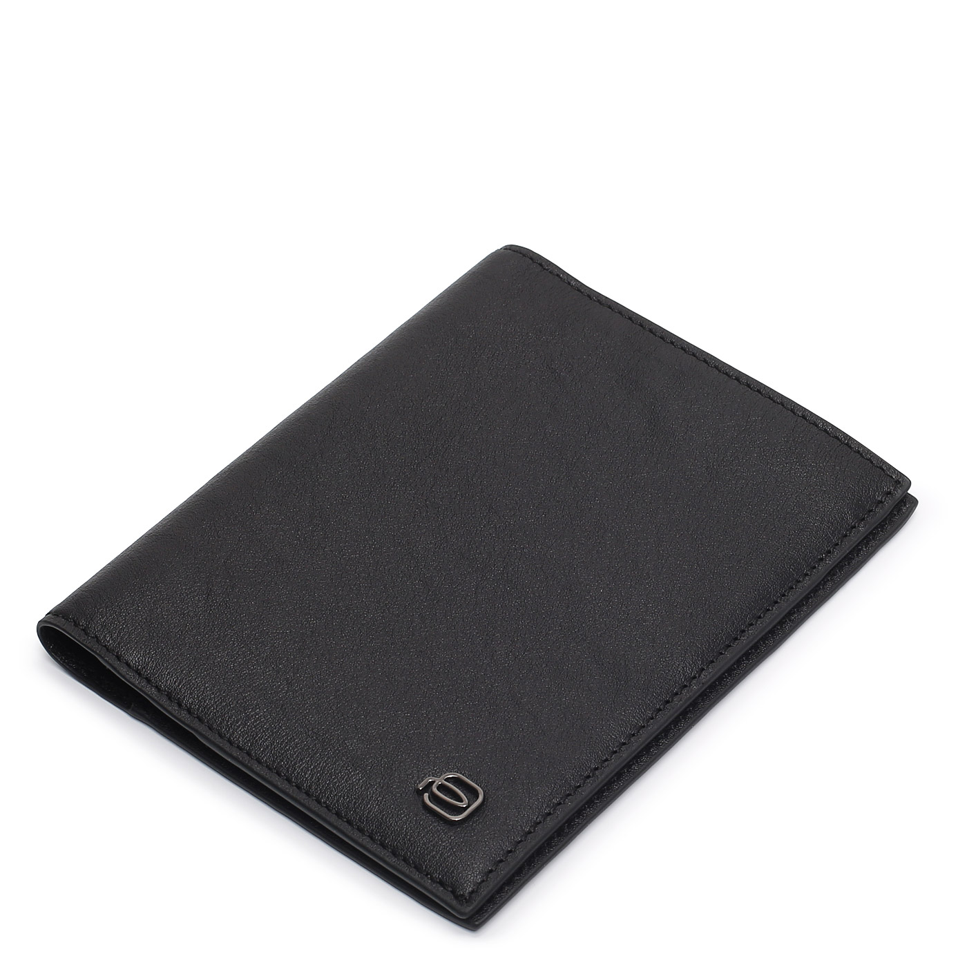 Кожаная обложка для паспорта Piquadro Black square
