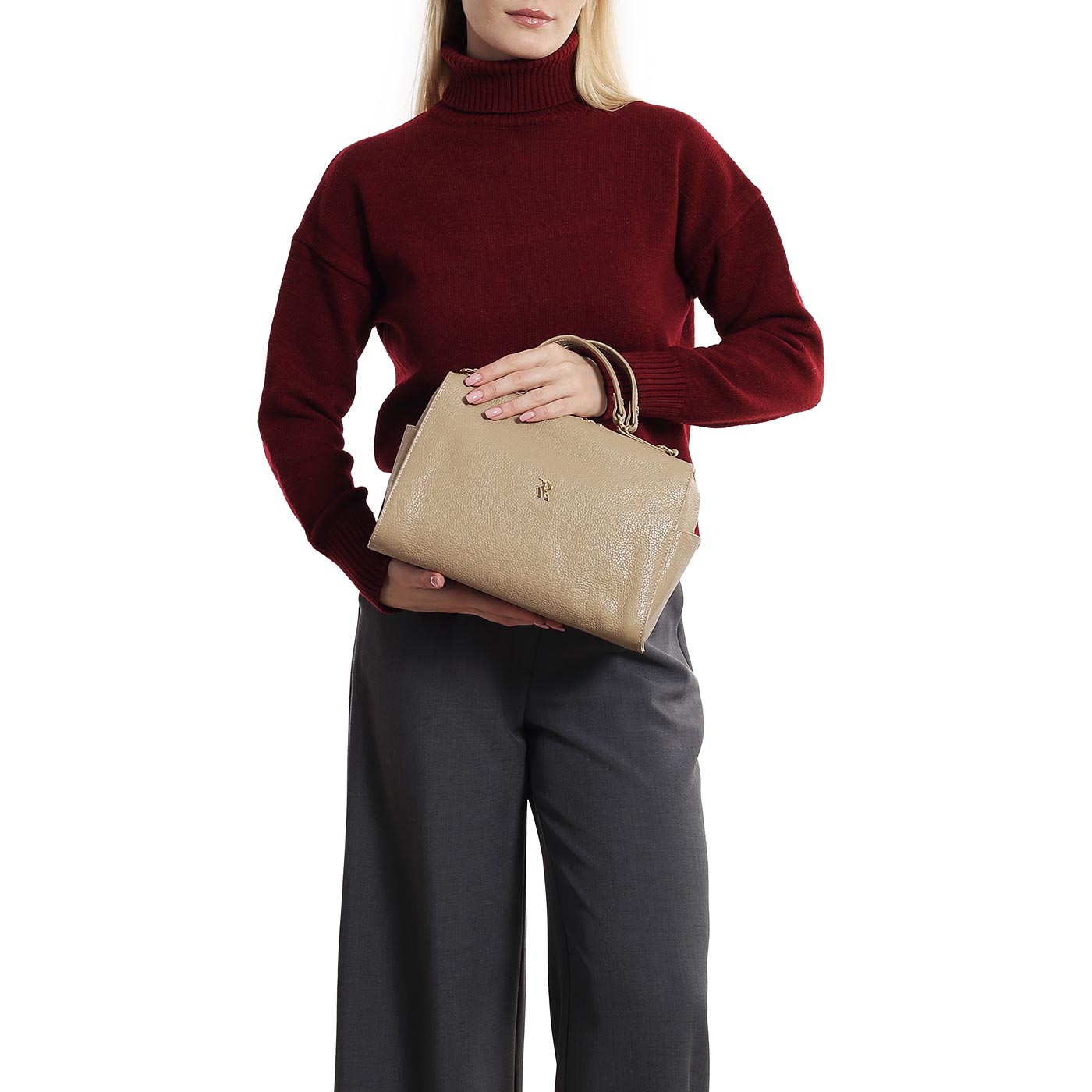 Кожаная сумка Bruno Rossi Dollaro