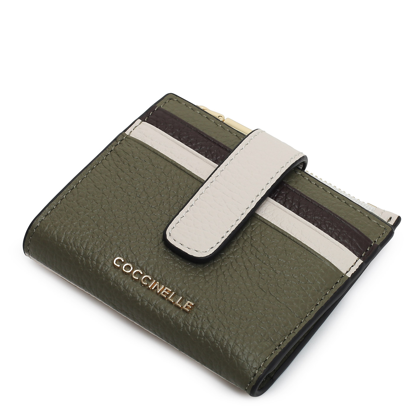 Портмоне складное Coccinelle Metallic Tricolor
