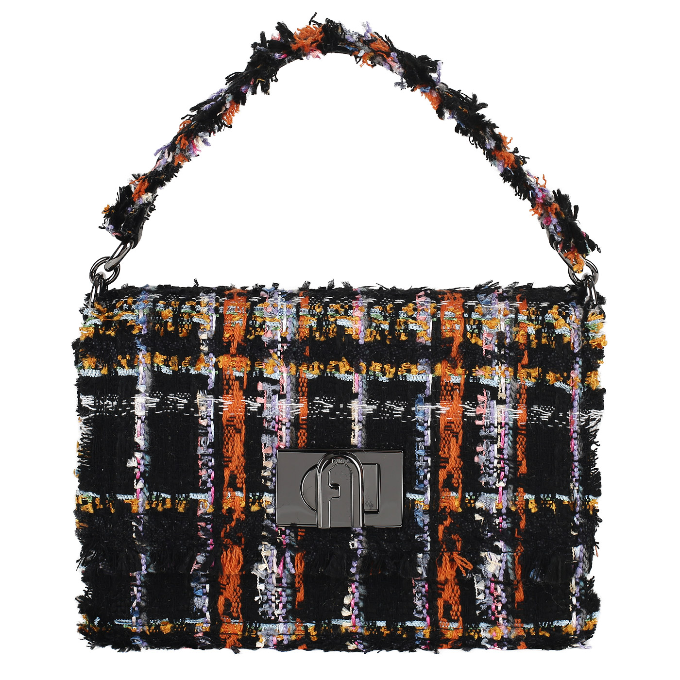 Furla Текстильная сумка с цепочкой