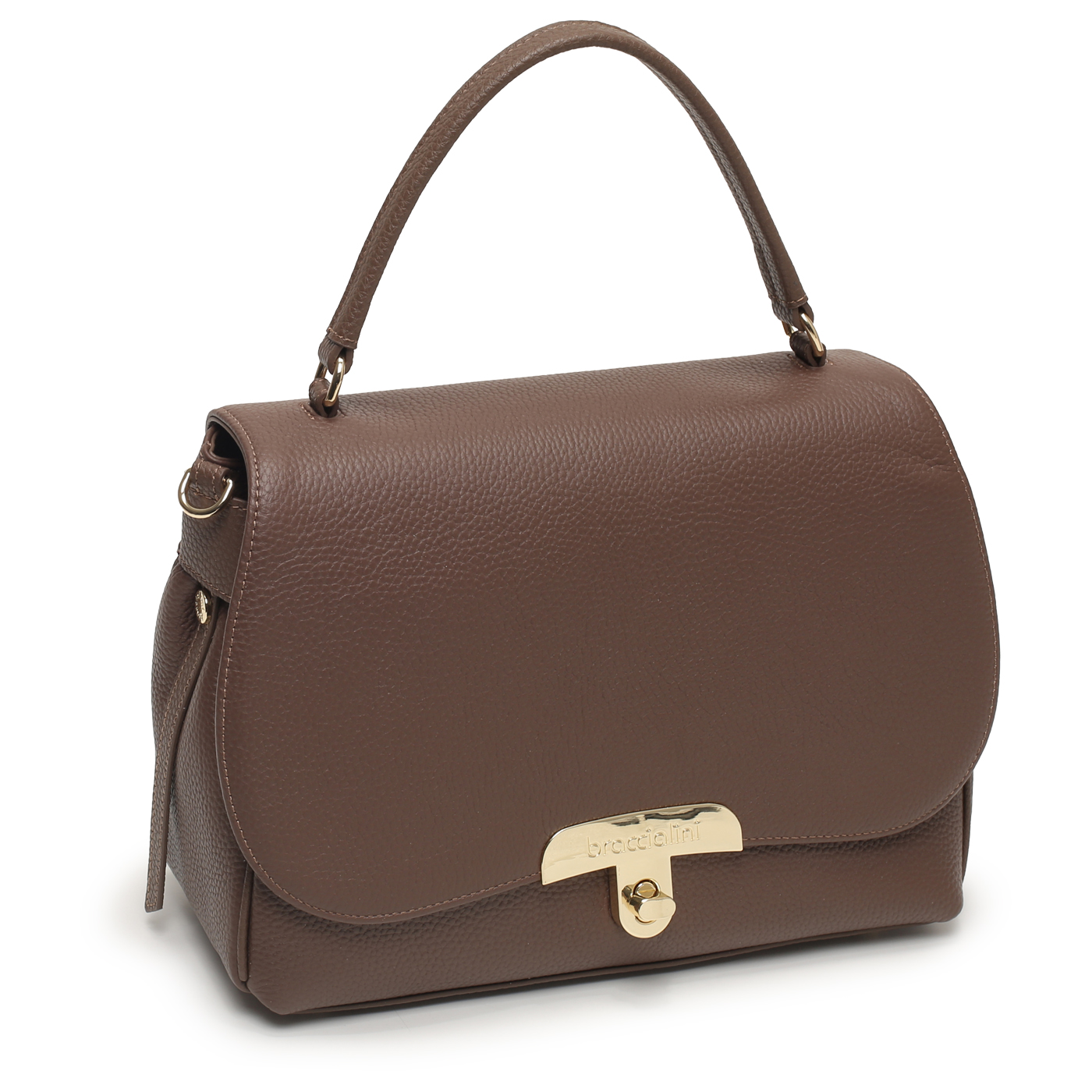 Кожаная сумка Braccialini Michelle