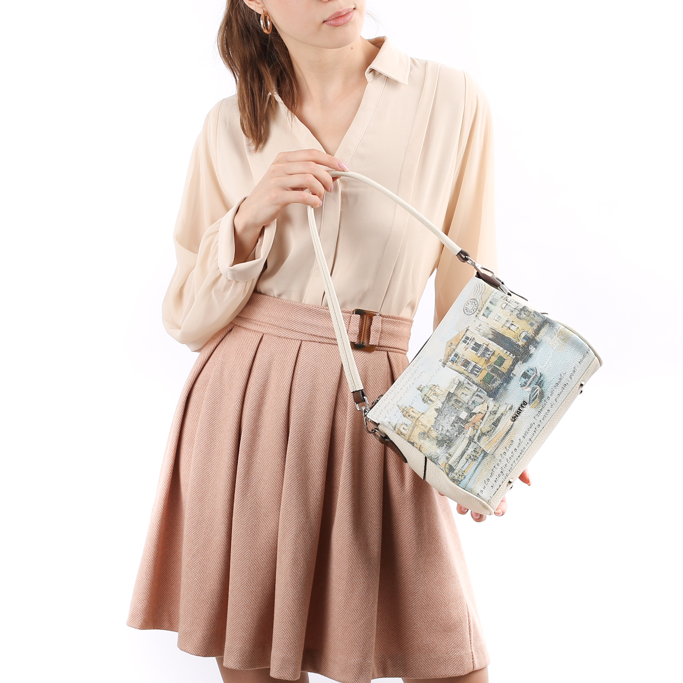 Кожаная сумка Chatte Lille