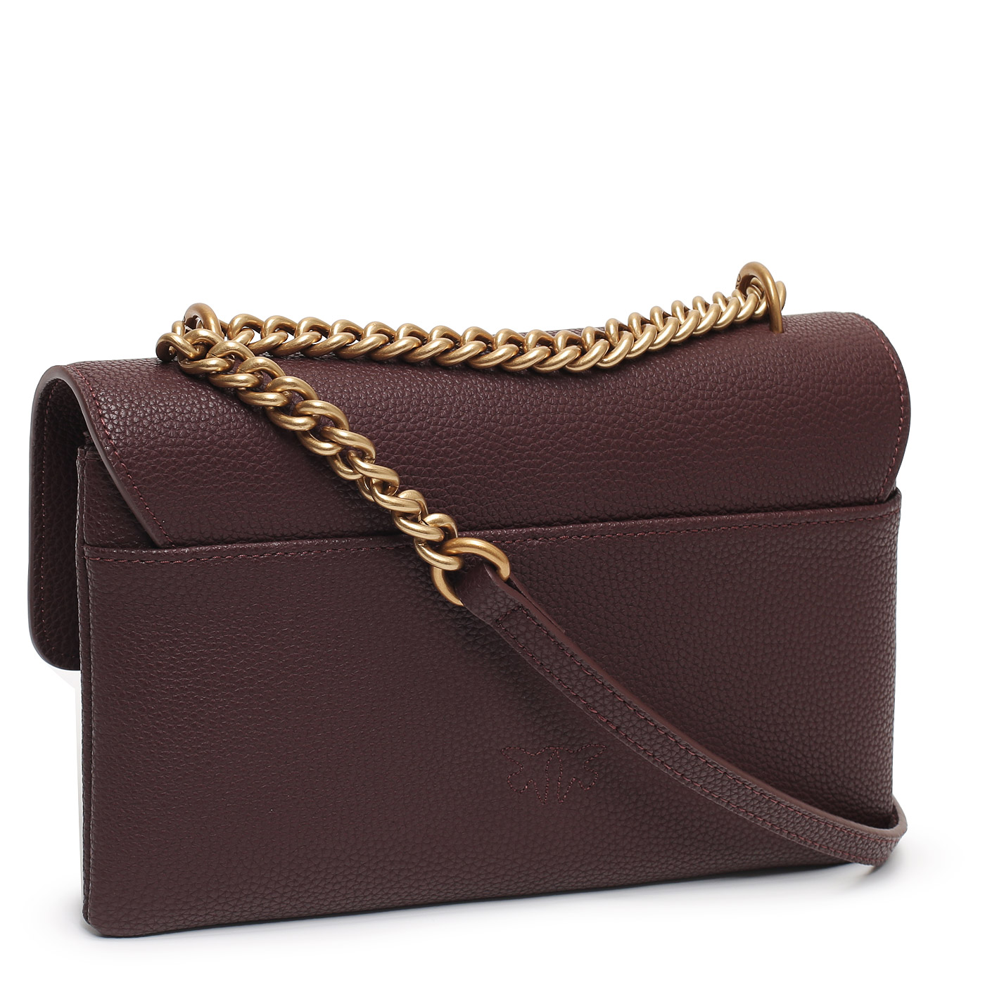 Сумка через плечо с цепочкой Pinko Love Soft