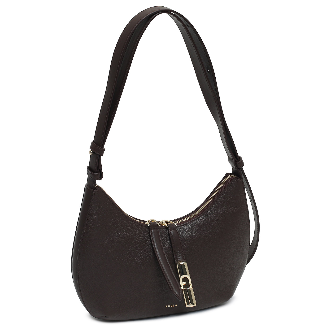Кожаная сумка через плечо Furla Goccia