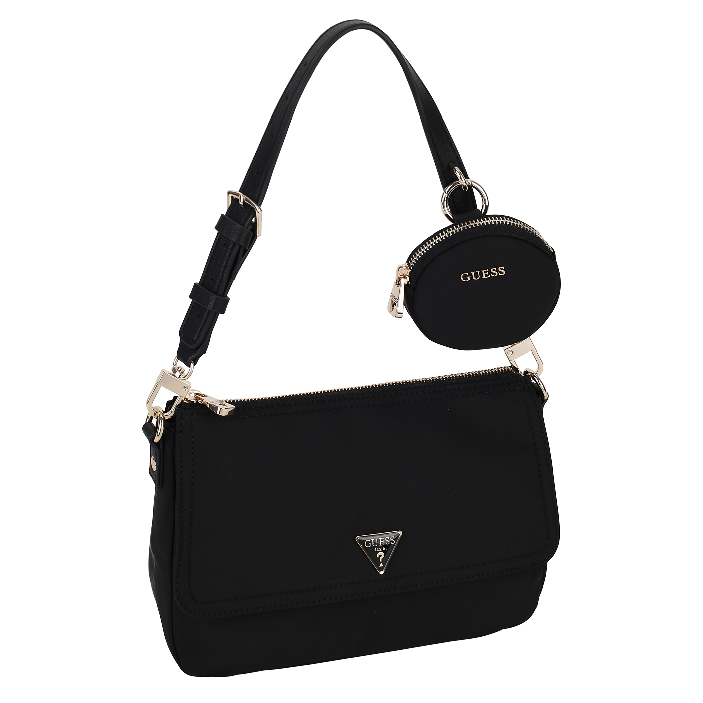 Сумка с брелоком Guess Eco Gemma