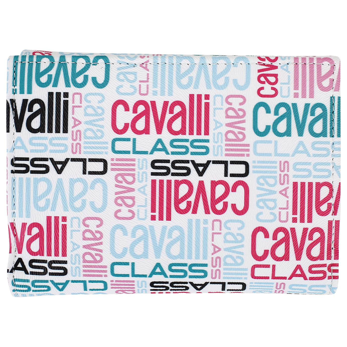 Портмоне с принтом Cavalli Class Spring Signature