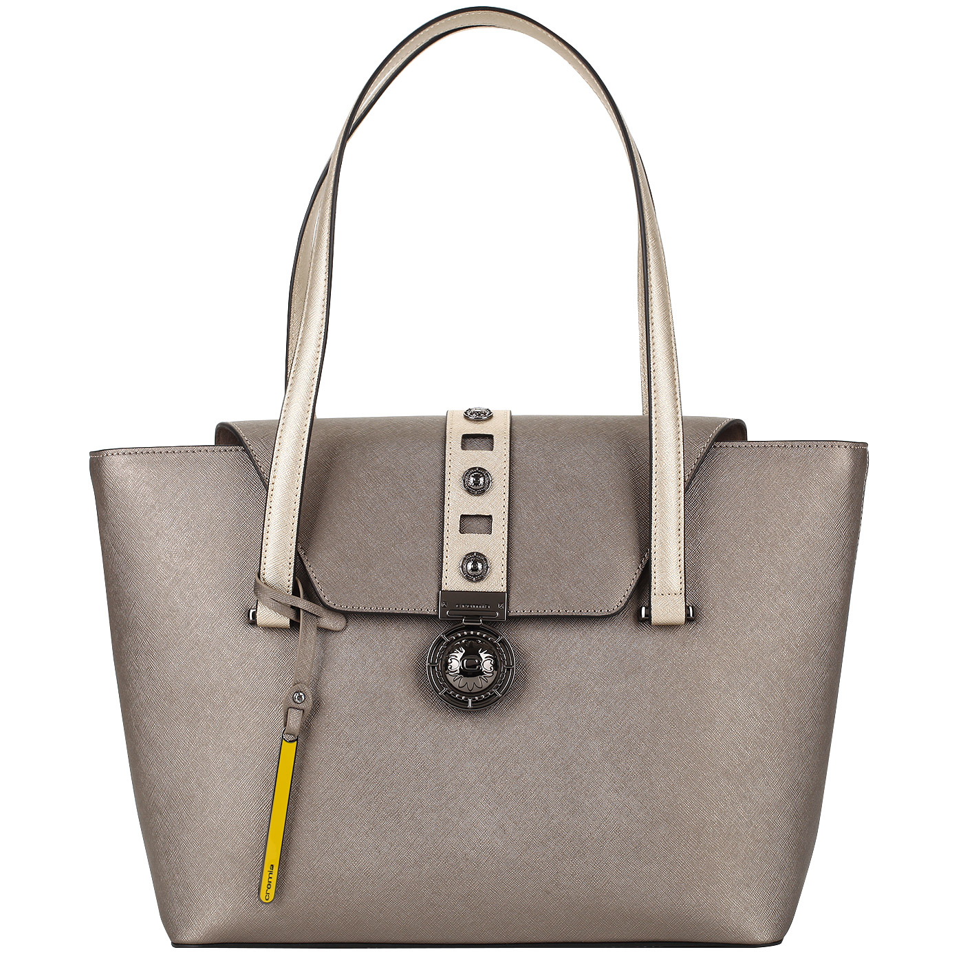Cromia Вместительная сафьяновая сумка