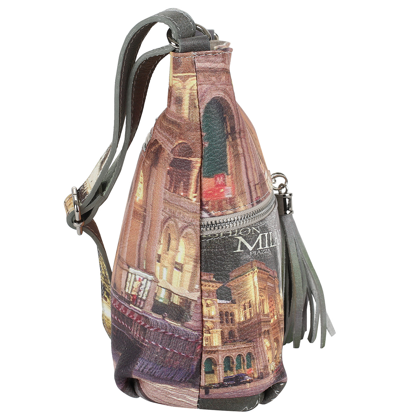 Мягкая сумка через плечо Acquanegra Milan