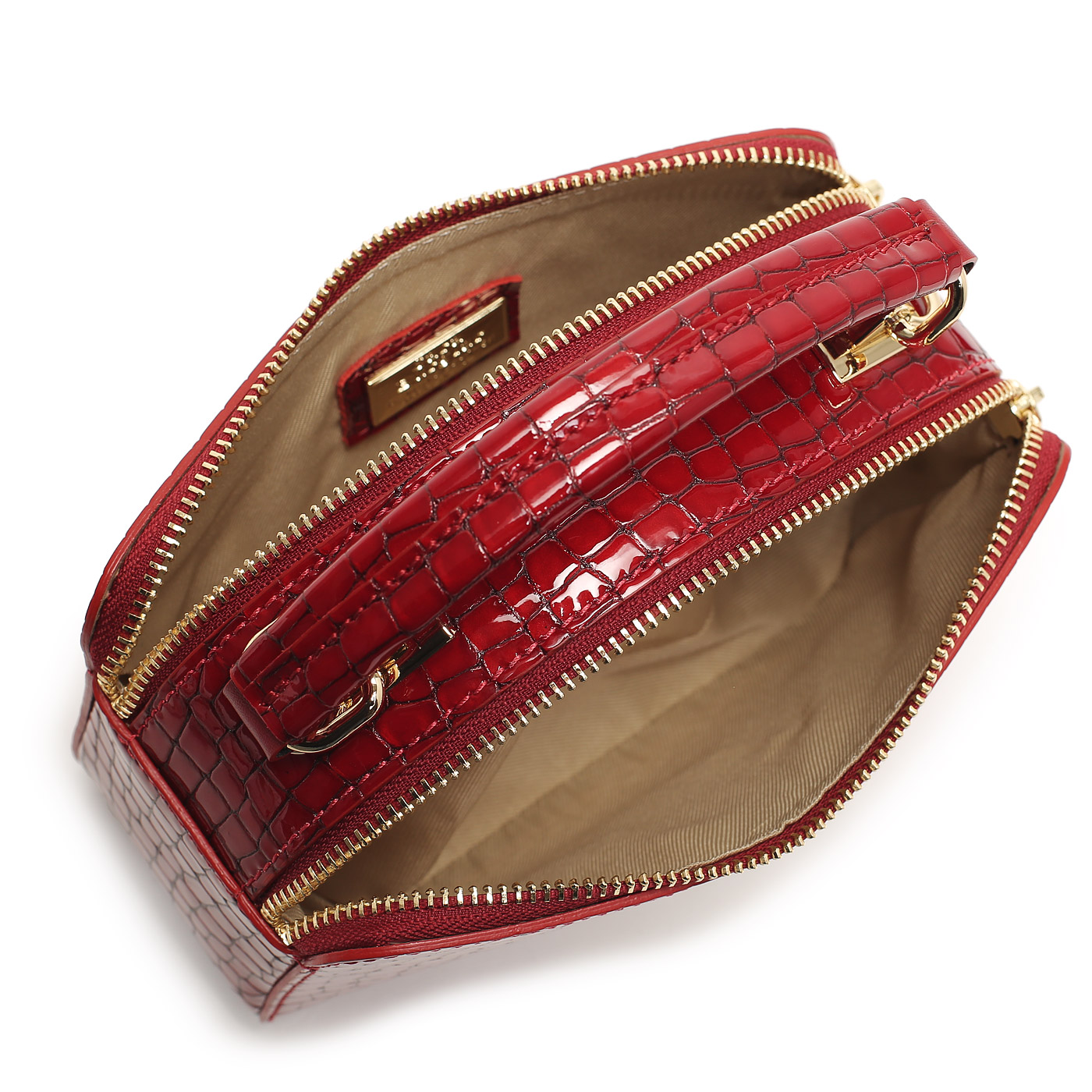 Лакированная сумка Sara Burglar Anna Cocco Lux