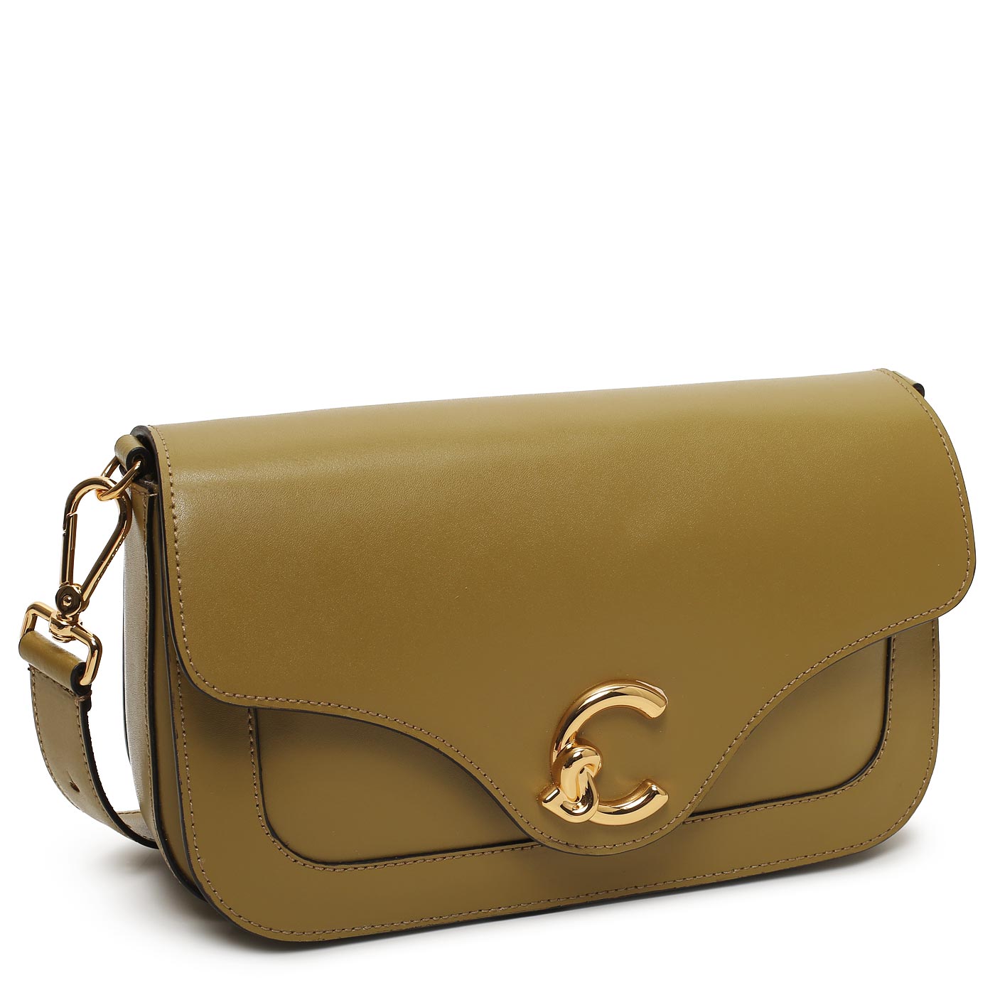 Кожаная сумка Coccinelle Coccinelle C-Me Calf and Marb