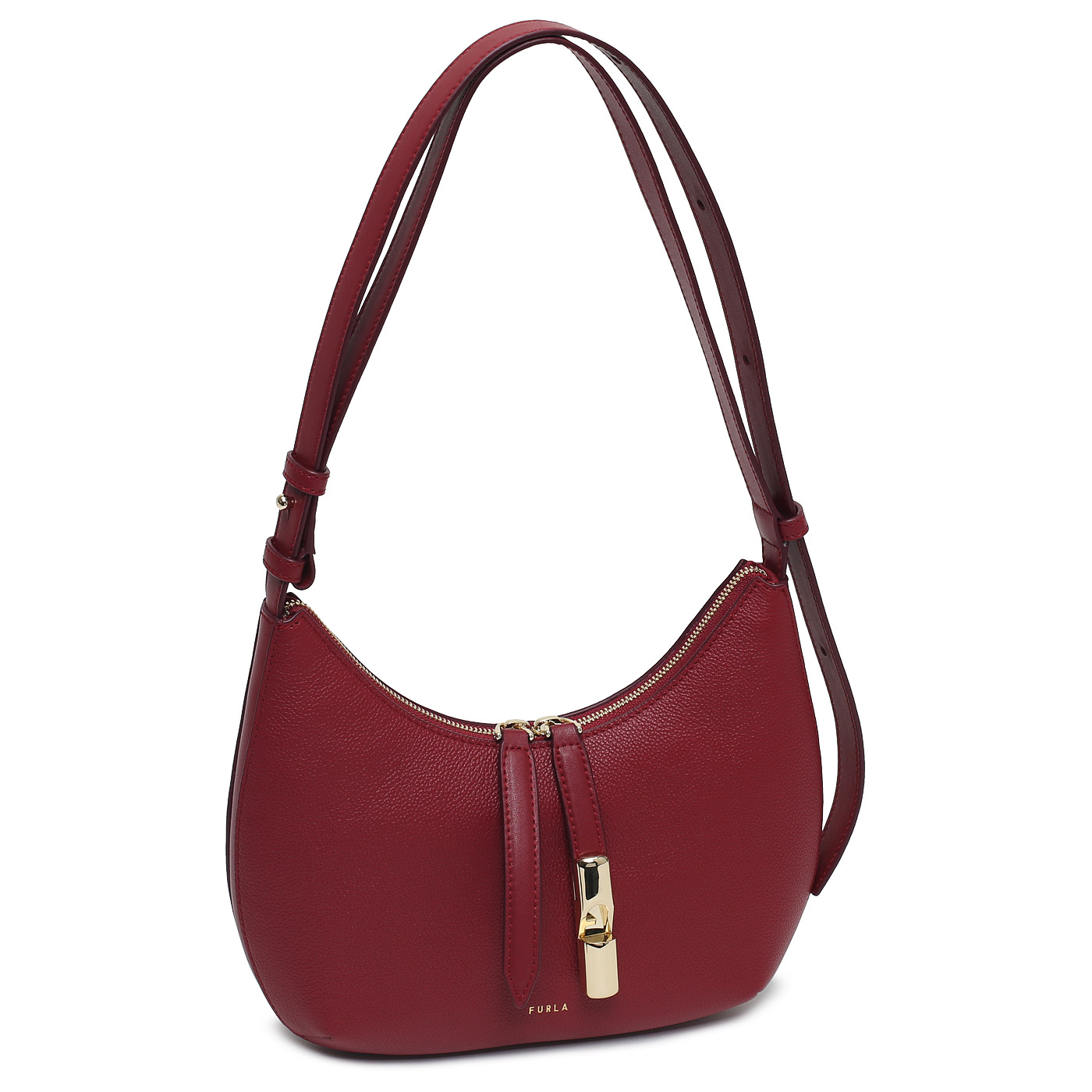 Кожаная сумка через плечо Furla Goccia