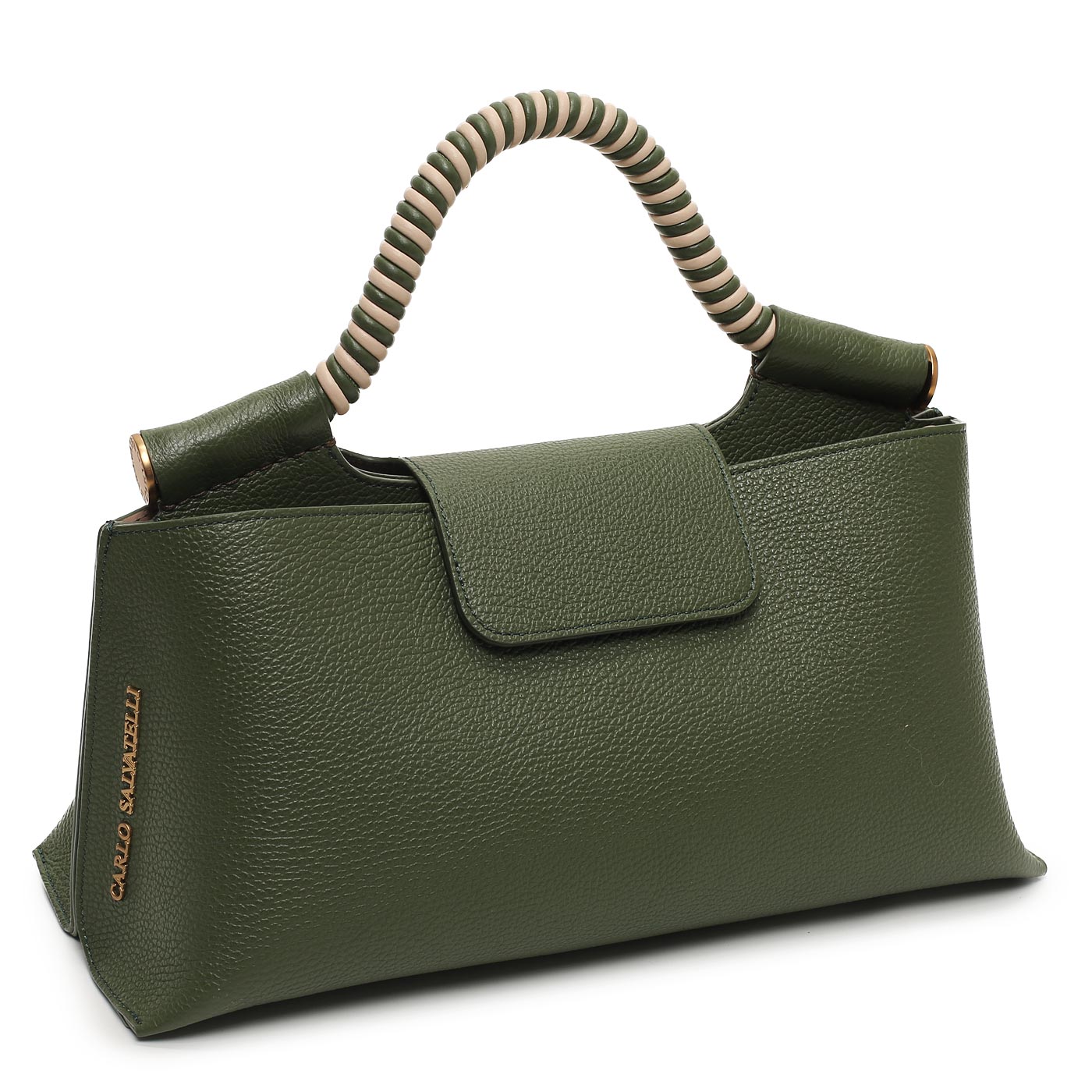 Кожаная сумка Carlo Salvatelli Lusiana Gemma