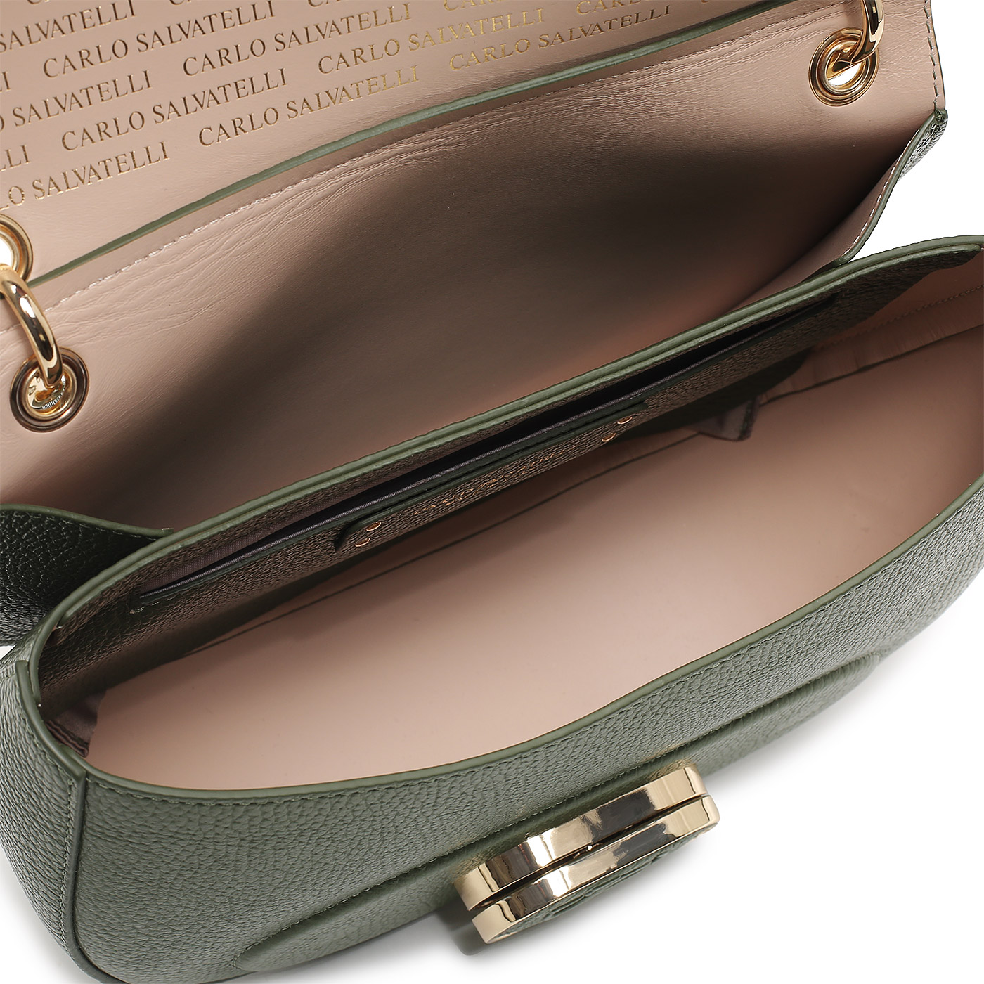 Кожаная сумка Carlo Salvatelli Madeleine gemma