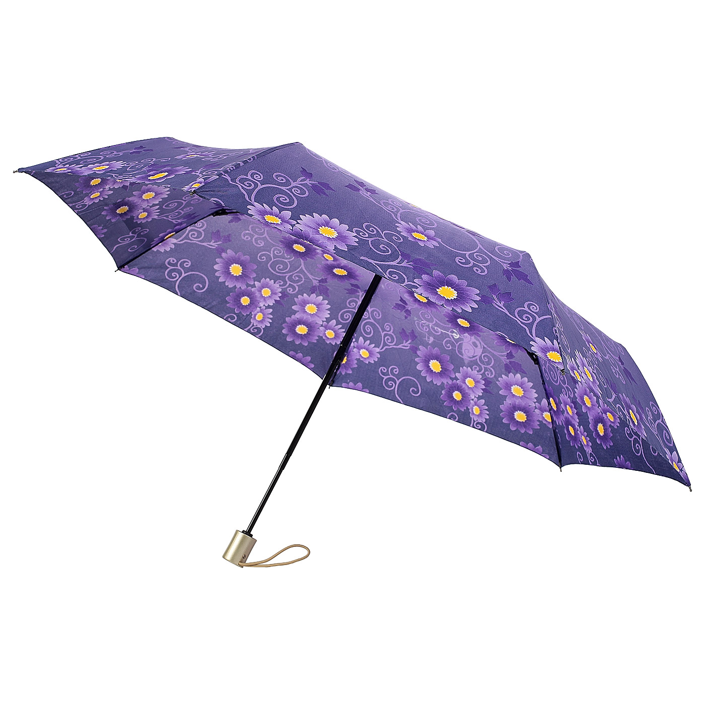 Автоматический зонт с цветочным узором Raindrops 