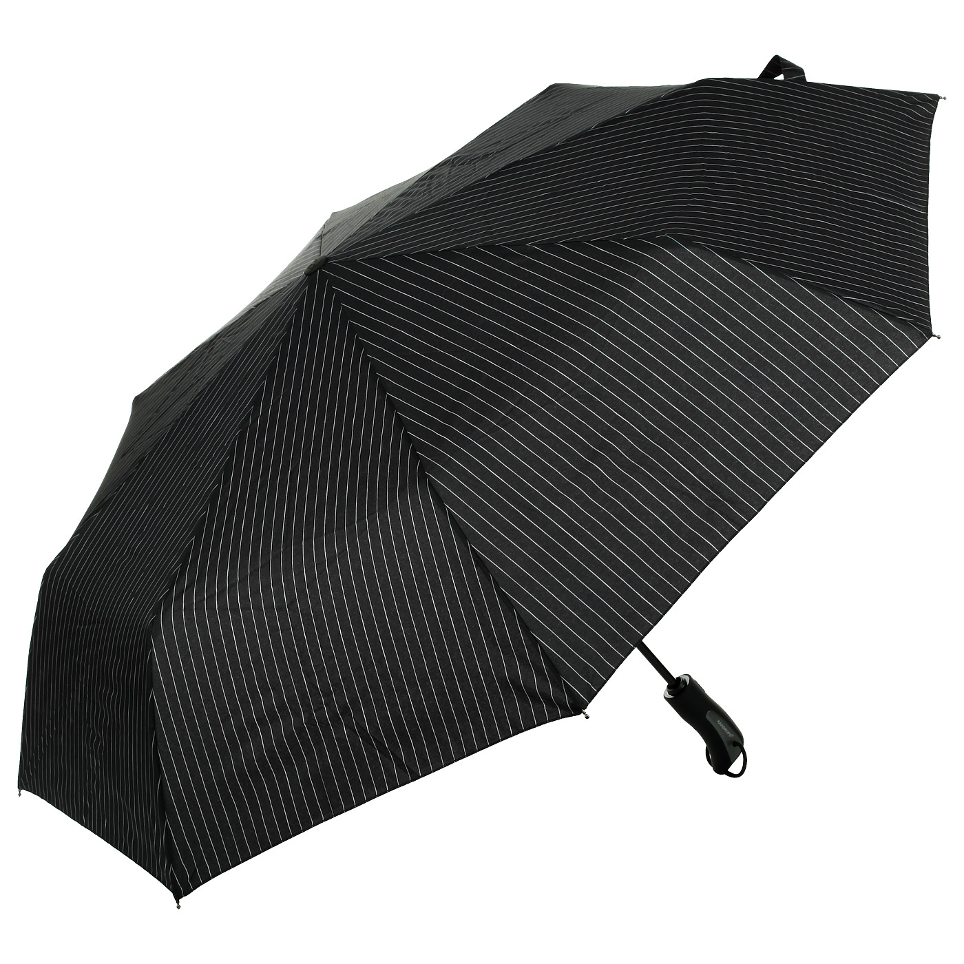 Raindrops Складной зонт в полоску