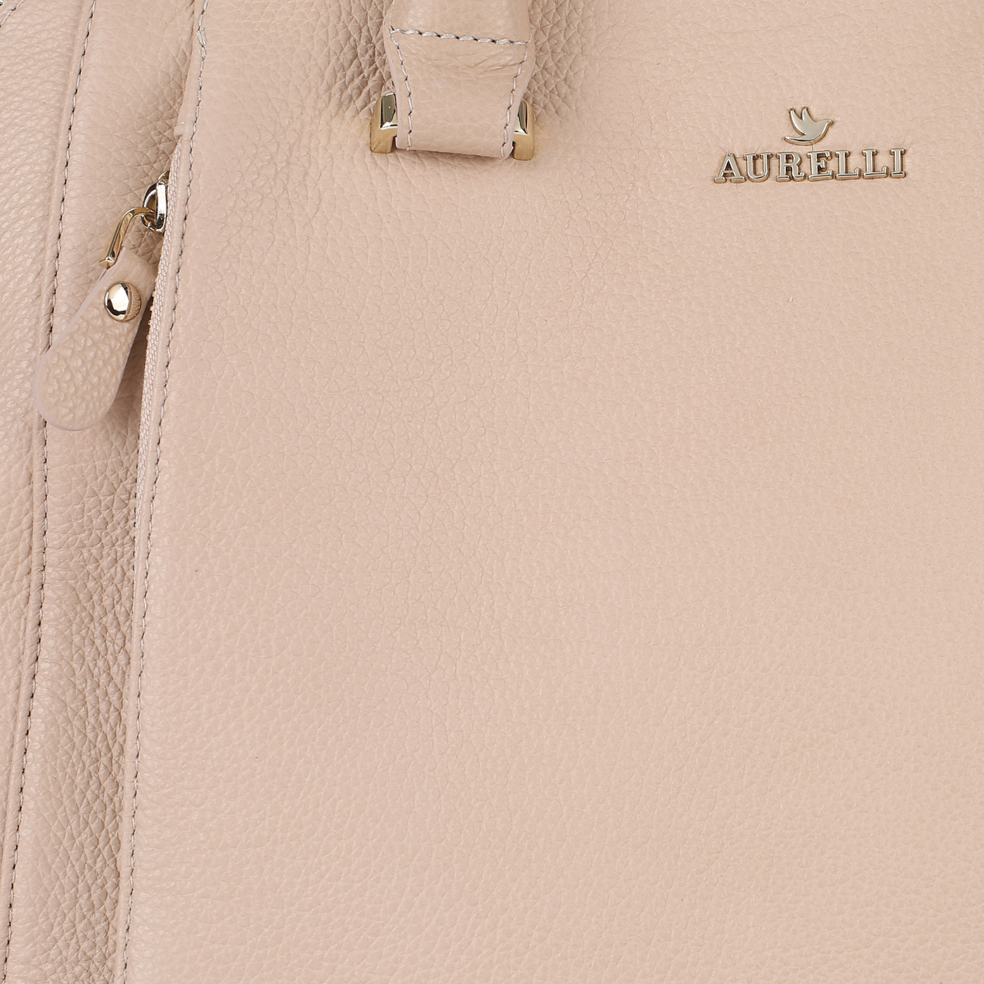 Розово-бежевая сумка Aurelli 