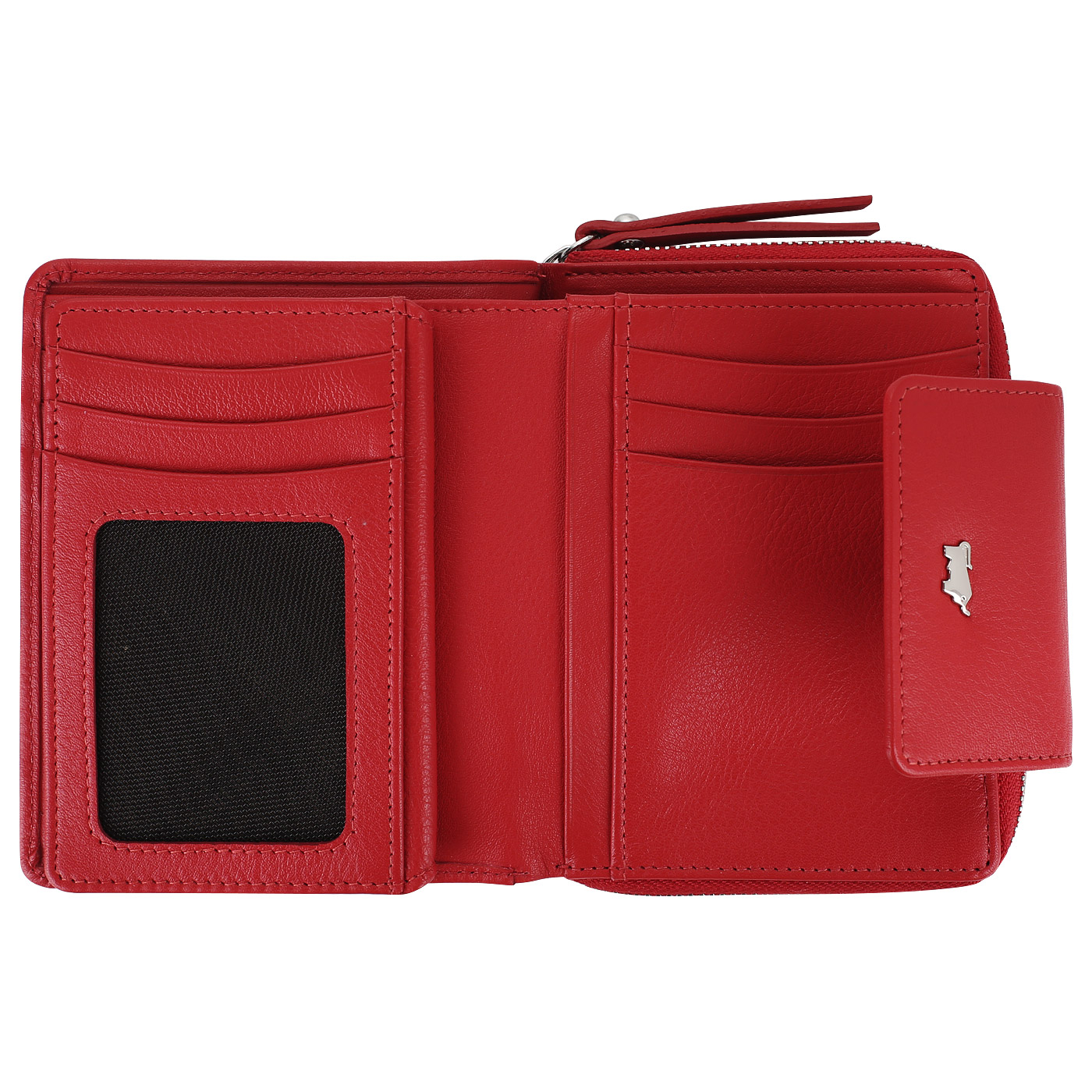Красный кожаный кошелек Braun Buffel Miami