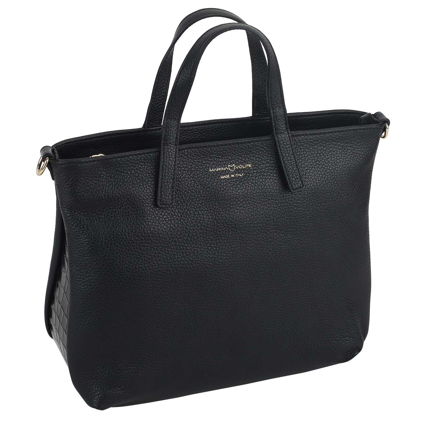 Кожаная сумка Marina Volpe Artemisia