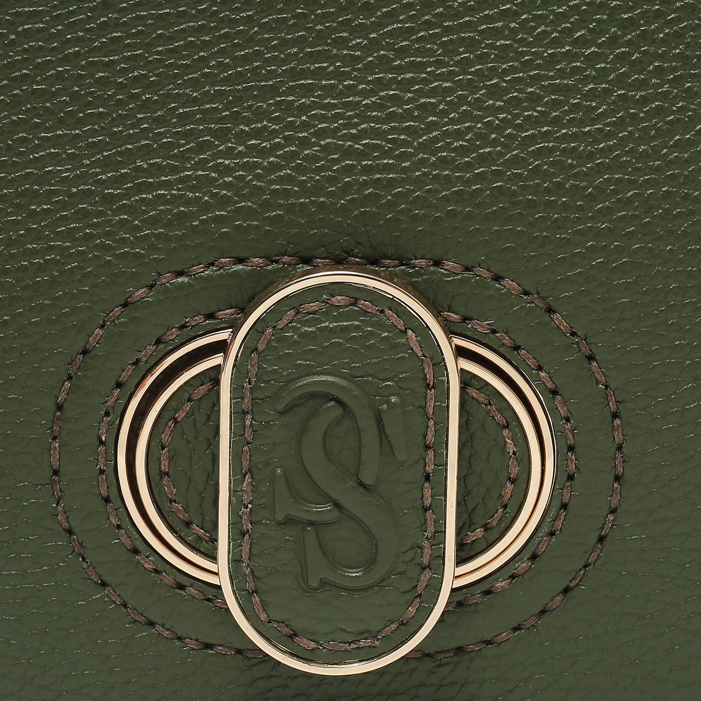 Кожаная сумка Carlo Salvatelli Madeleine gemma