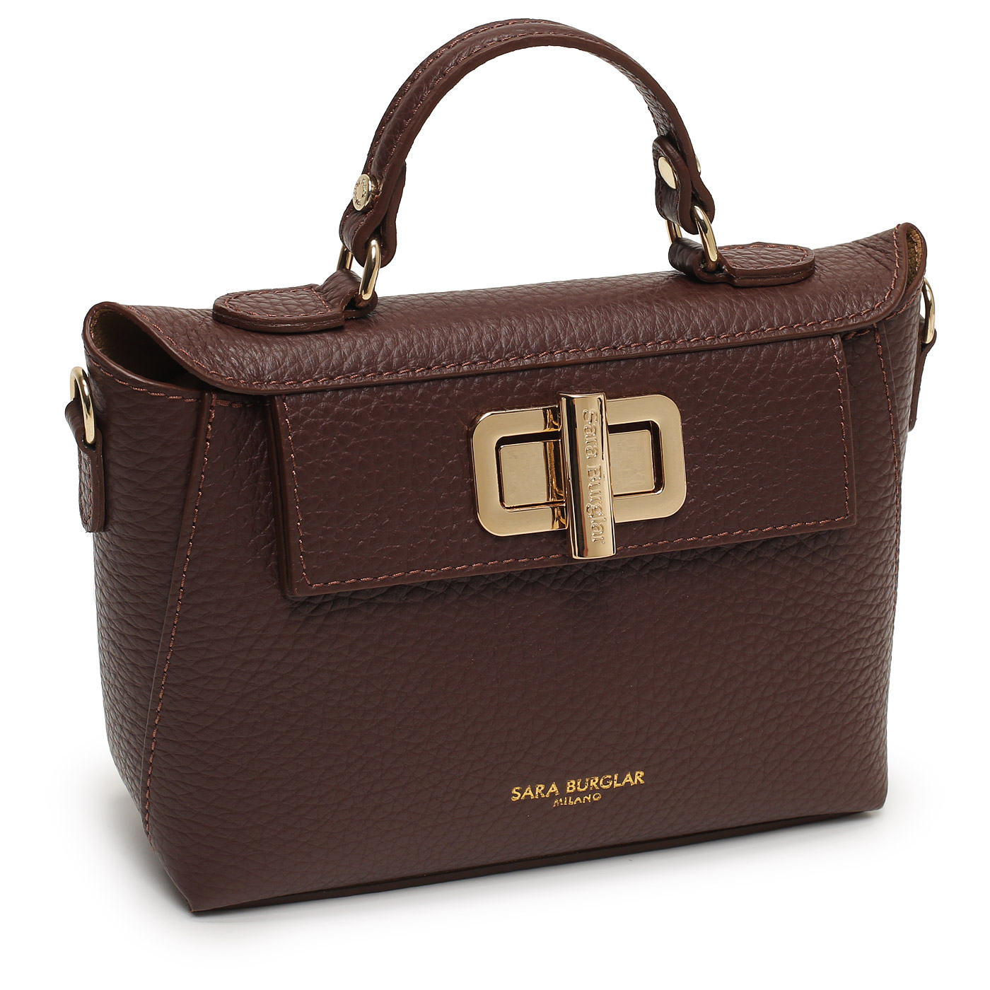 Кожаная сумка Sara Burglar Arianna Safari