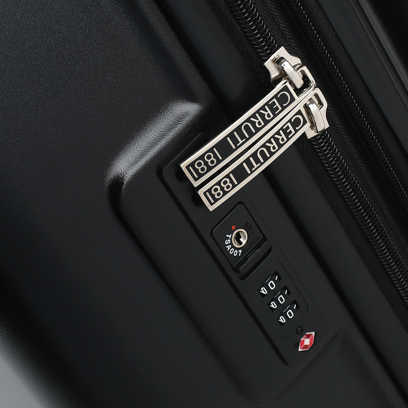 Чемодан средний M из поликарбоната с кодовым замком Cerruti 1881 Bergamo