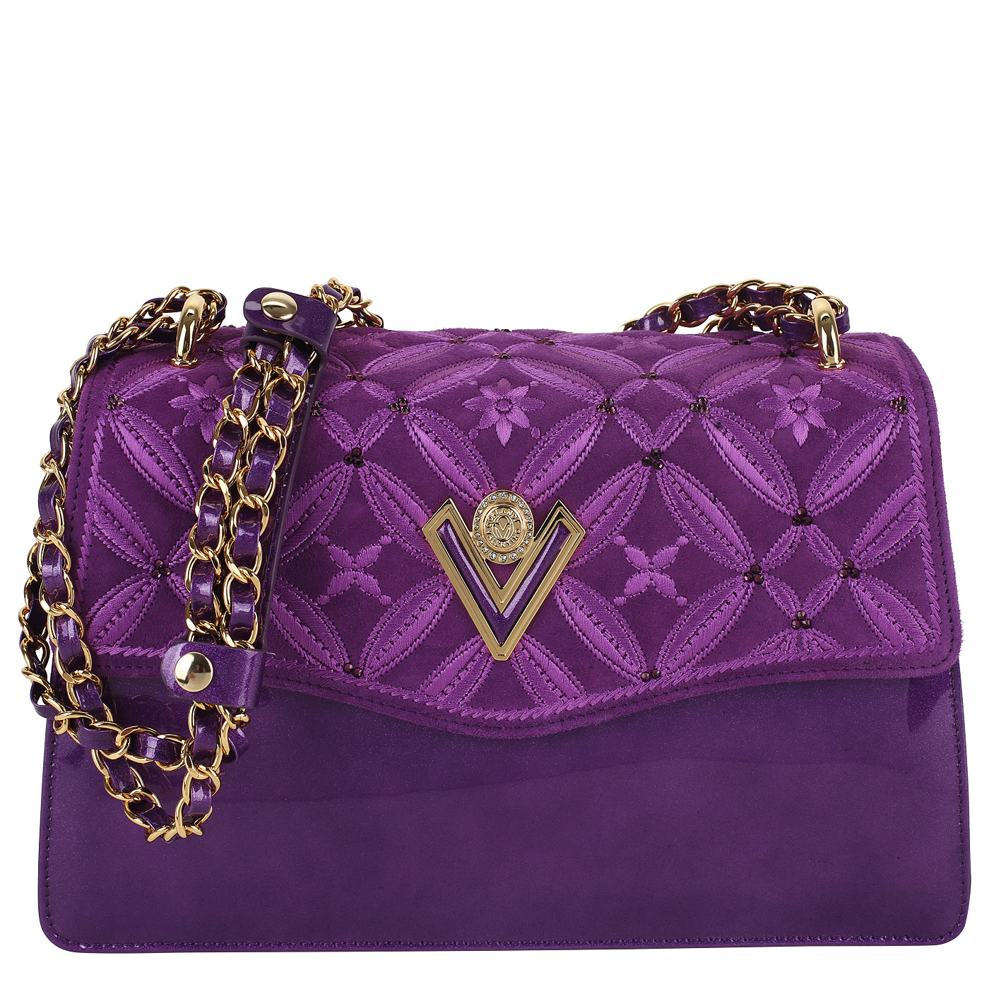 Valentino Orlandi Сумка через плечо с цепочкой