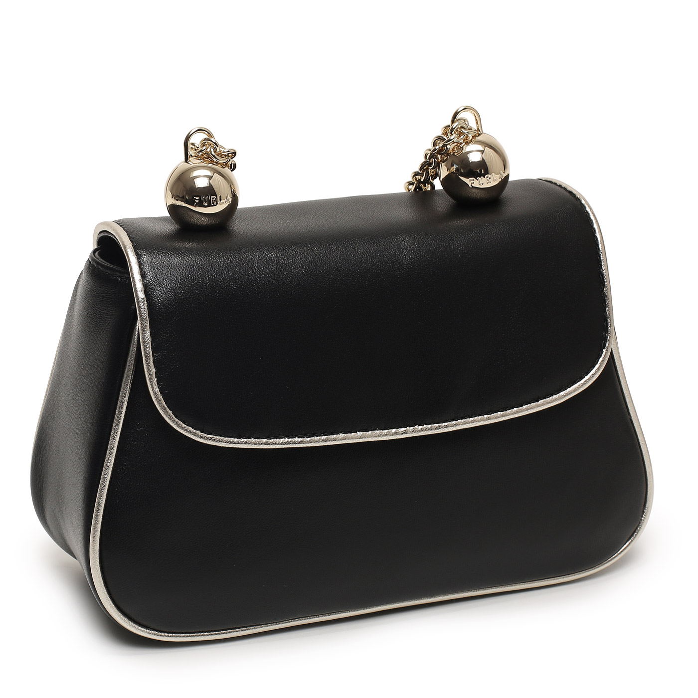 Кожаная сумка с цепочкой Furla Heather