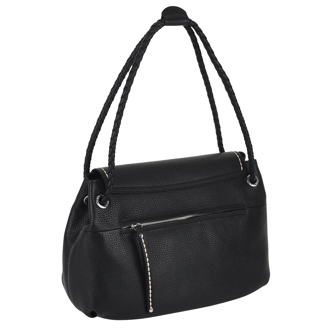 Кожаная сумка Plinio Visona Alba