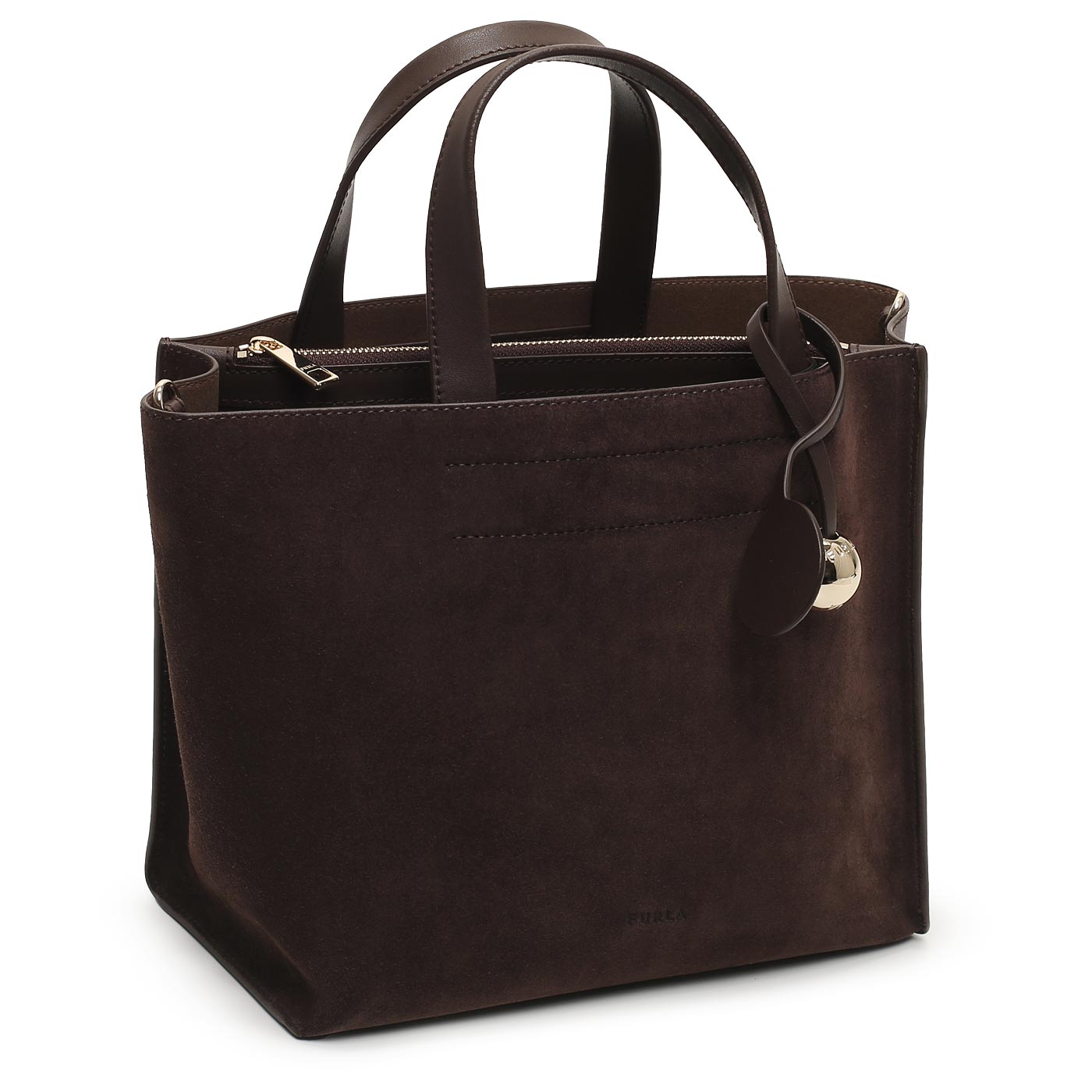 Кожаная сумка Furla Divide IT